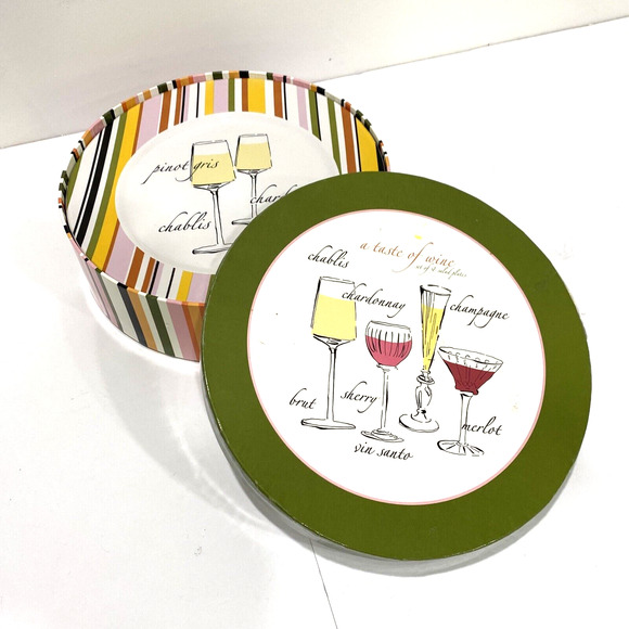 Rosanna Studio boxed plate set wines cocktails canape party buffet salad plates - Picture 1 of 9